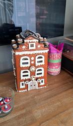 Waxinelichtje koek huisje kerstdorp kerst kaars, Ophalen of Verzenden, Nieuw