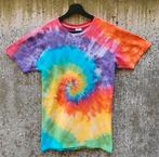 Regenboog spiral tie dye zomer t-shirt unisex maat S, Kleding | Dames, T-shirts, Overige kleuren, Nieuw, Ophalen of Verzenden