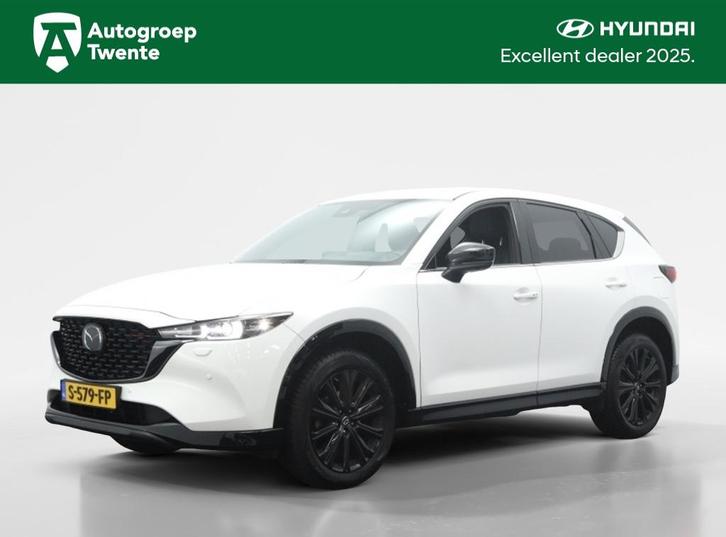 Mazda CX-5 2.0 SkyActive-G 165 PK Homura Black Edition 2000, Auto's, Mazda, Bedrijf, CX-5, ABS, Achteruitrijcamera, Adaptieve lichten