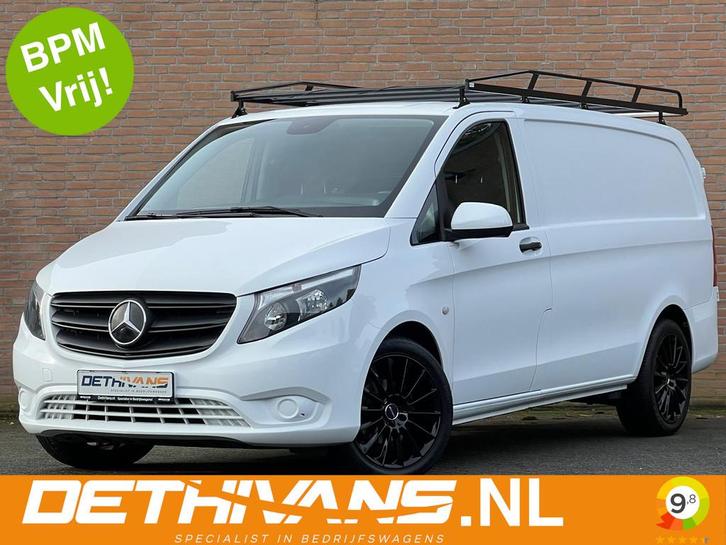 Mercedes-Benz Vito 114CDI 136PK Lang / 9G-Tronic / Distronic, Auto's, Bestelauto's, Bedrijf, Lease, ABS, Achteruitrijcamera, Airbags