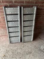 2x Inklapbare oprijplank aluminium, Ophalen, Zo goed als nieuw