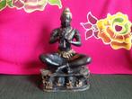 prachtig bronzen beeld van Krishna, Antiek en Kunst, Ophalen of Verzenden
