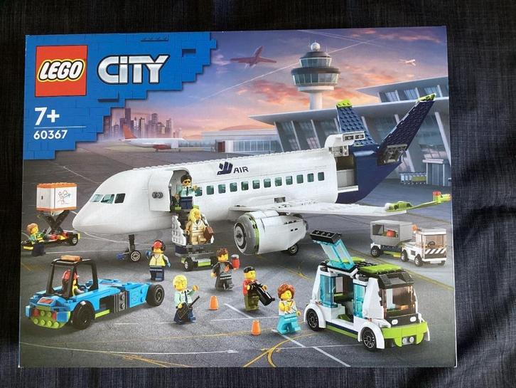 Nieuw Lego City Passagiersvliegtuig (60367), Kinderen en Baby's, Speelgoed | Duplo en Lego, Nieuw, Lego, Complete set, Ophalen of Verzenden