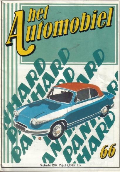 Automobiel 66 1985 : Panhard PL17 - Lincoln Zephyr - Marcos, Ophalen of Verzenden, Gelezen, Algemeen