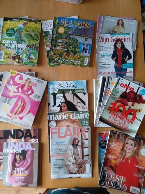 mega partij damesbladen Libelle Margriet Linda &C Landleven, Boeken, Tijdschriften en Kranten, Gelezen, Damesbladen, Ophalen