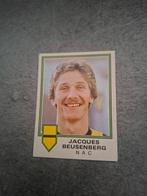 Panini sticker Voetbal 81. Speler Jacques Beusenberg NAC., Verzenden, Zo goed als nieuw, Sticker
