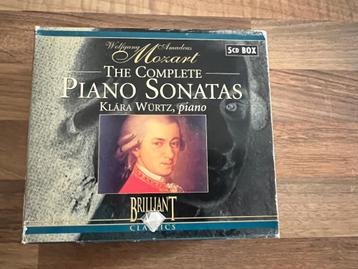 Mozart -  The Complete Piano Sonatas (Klara Würtz) 5-cd box beschikbaar voor biedingen