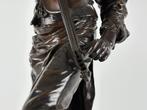 Prachtige 19e eeuwse bronzen figuur door A Gaudez, Antiek en Kunst, Kunst | Beelden en Houtsnijwerken, Ophalen