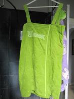 Shrek TOWEL WRAP maat L/XL wikkeldoek jurkje vakantie/strand, Huis en Inrichting, Ophalen of Verzenden, Nieuw, Groen, Overige typen