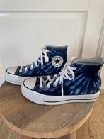 Converse Platform All stars sneakers tie dye blauw/wit, 38, Kleding | Dames, Schoenen, Blauw, Ophalen of Verzenden, Zo goed als nieuw