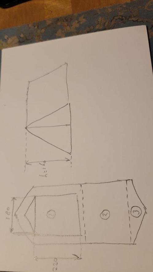 Katoenen 3 pers. tent Freetime, Caravans en Kamperen, Tenten, tot en met 3, Gebruikt, Ophalen