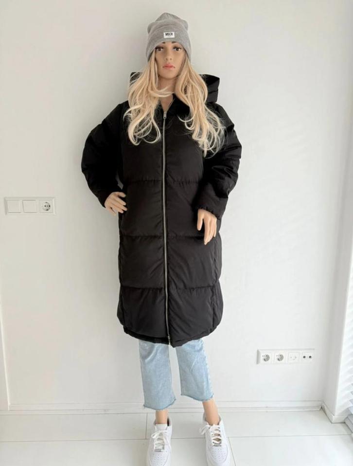 Dames winter jas, Kleding | Dames, Jassen | Winter, Zo goed als nieuw, Maat 46/48 (XL) of groter, Zwart, Ophalen of Verzenden