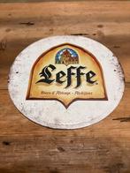 Metalen wandbord Leffe rond 20 cm, Verzamelen, Merken en Reclamevoorwerpen, Ophalen of Verzenden, Zo goed als nieuw, Reclamebord