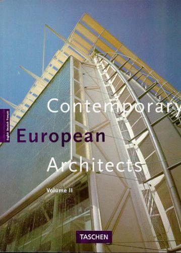 Contemporary European Architects Volume 2, Boeken, Kunst en Cultuur | Architectuur, Zo goed als nieuw, Architecten, Ophalen of Verzenden