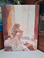 Decoratie, Huis en Inrichting, Woonaccessoires | Schilderijen, Tekeningen en Foto's, Ophalen, Gebruikt, Schilderij, 75 cm of meer