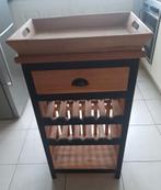 Teak Wijnmeubel, Huis en Inrichting, Ophalen, 50 tot 100 cm, 3 of 4 laden, Minder dan 100 cm