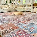 Giant patchwork- xxxl vintage vloerkleed - fotoshoot, Ophalen, 200 cm of meer, Zo goed als nieuw, 200 cm of meer
