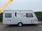 Eriba 465 Living Pulse 2009 VOORTENT VAST BED 12995,, Caravans en Kamperen, Niet ingevuld, Rondzit, Bedrijf, Niet ingevuld