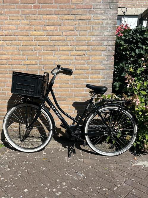 Nette Altrec Urban Omafiets Zwart, Fietsen en Brommers, Fietsen | Dames | Omafietsen, Gebruikt, 56 cm of meer, Ophalen