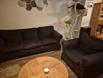 Bank En stoel ektrop  ikea - afbeelding 4