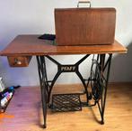 Antieke Pfaff naaimachine Model 11 met meubel - Werkend, Ophalen