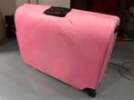 Roze Carlton Koffer - Groot Formaat, Sieraden, Tassen en Uiterlijk, Koffers, 60 tot 70 cm, Gebruikt, Hard kunststof, Slot