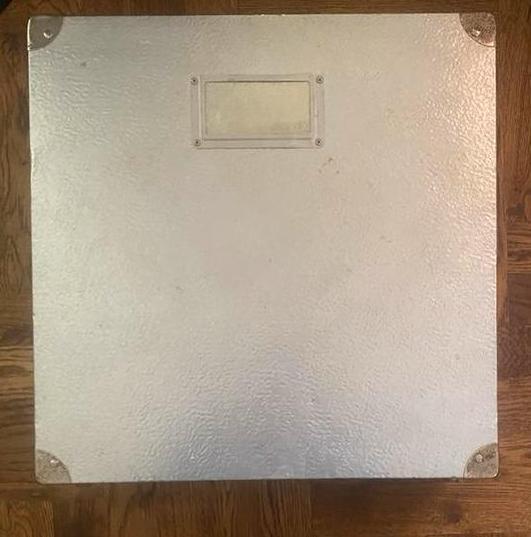 Vintage Foto koffer aluminium, Audio, Tv en Foto, Fotografie | Fototassen, Gebruikt, Overige typen, Overige merken, Ophalen of Verzenden