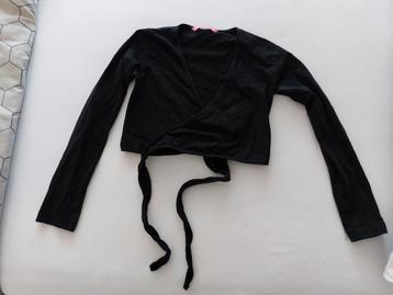 Vest ballet / balletvestje zwart Papillon maat 8/10 beschikbaar voor biedingen