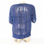 Prachtig Amisu Blousje (S) - 12 € 20,-, Blauw, Ophalen of Verzenden, Zo goed als nieuw, Maat 36 (S)