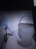 Grote zinken gieter - niet lek!, Tuin en Terras, Gieters, Ophalen of Verzenden, Gebruikt, Metaal