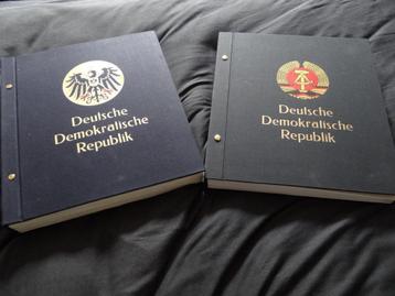 DDR 2 Davo albums, incl Sowjet zone s beschikbaar voor biedingen