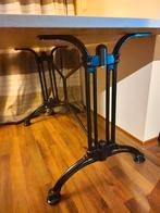 Eethoek tafel met gietijzeren onderstel, Huis en Inrichting, Tafels | Eettafels, Ophalen