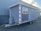Te koop grote schaftwagen / schaftkeet / bouwkeet tandemasse, Doe-het-zelf en Verbouw, Bouwketen en Schaftketen, Ophalen, Gebruikt