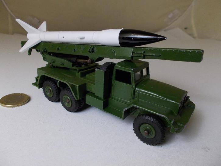1964 Dinky Supertoys 665 HONEST JOHN MISILLE LAUNCHER (F), Hobby en Vrije tijd, Modelauto's | 1:43, Zo goed als nieuw, Bus of Vrachtwagen