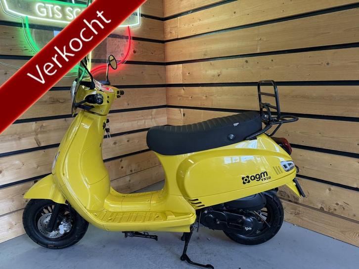AGM Snorscooter VX50 (BLACK november NU 10% korting), Diversen, Brommobielen en Scootmobielen, Gebruikt, Overige merken