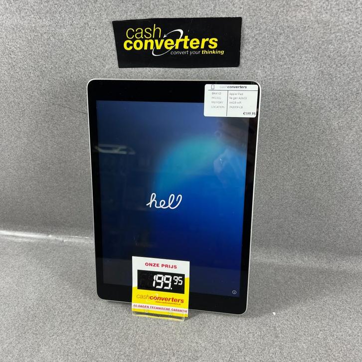 Apple Ipad 9e gen | A2603 | 64GB | Wifi | lader | 392009, Computers en Software, Apple iPads, Gebruikt, Apple iPad, Wi-Fi, 10 inch