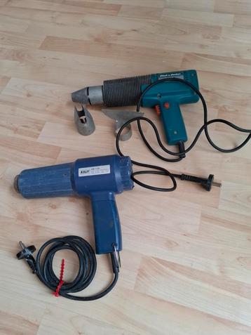 2 Heteluchtpistolen / Verfstrippers beschikbaar voor biedingen