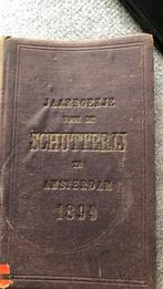 Jaar boekje voor de schutterij Amsterdam 1899, Ophalen of Verzenden