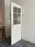 Paneeldeur met glas, Ophalen, Gebruikt, 80 tot 100 cm, Binnendeur