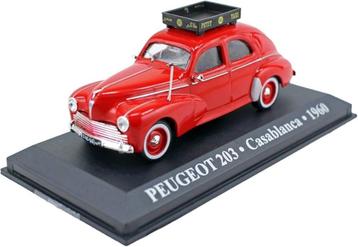 29397: Peugeot 203 - Casablanca Taxi - 1960 - Atlas 1:43 beschikbaar voor biedingen
