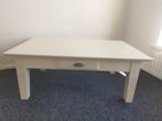 Salontafel wit / witte salontafel / salontafel landelijk, Ophalen, Gebruikt, 100 tot 150 cm, 50 tot 100 cm