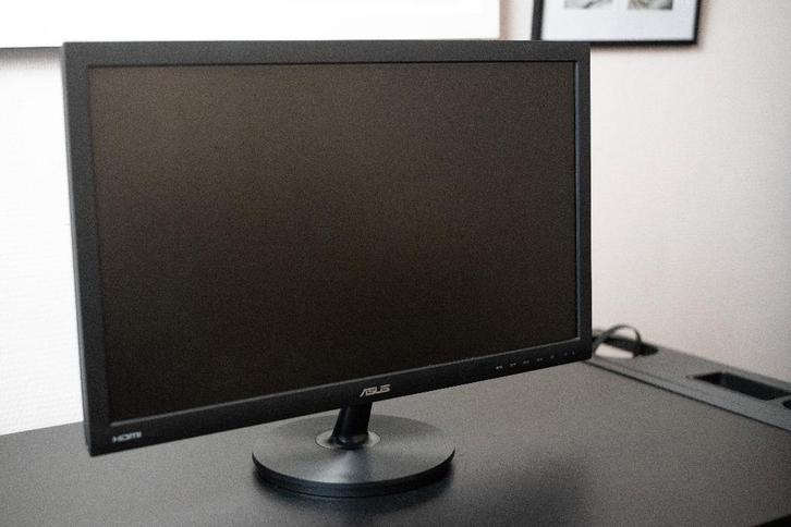 ASUS VS247HR 23.6” Full HD Monitor FREE, Computers en Software, Monitoren, Gebruikt, 60 Hz of minder, DVI, HDMI, VGA, Gaming, Full HD