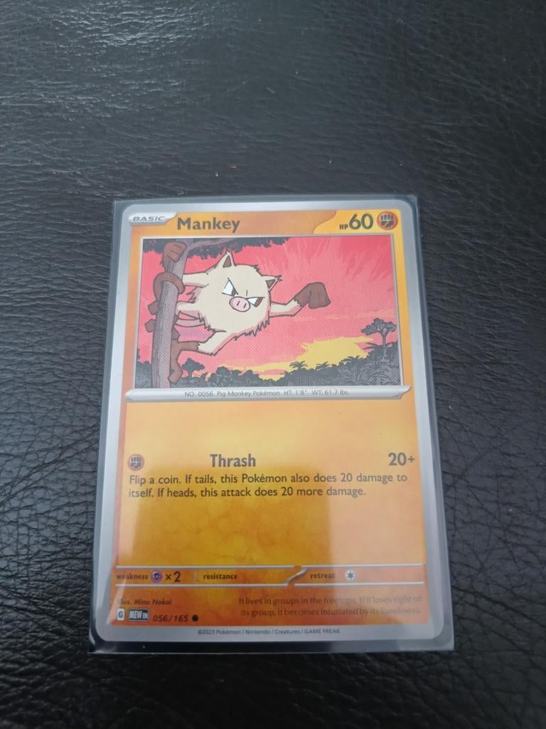 Mankey 056/165, Ophalen of Verzenden, Zo goed als nieuw