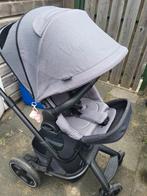 Easywalker Harvey 3 - Fossil Grey - Complete Set!, Ophalen of Verzenden, Zo goed als nieuw, Verstelbare duwstang, Kinderwagen