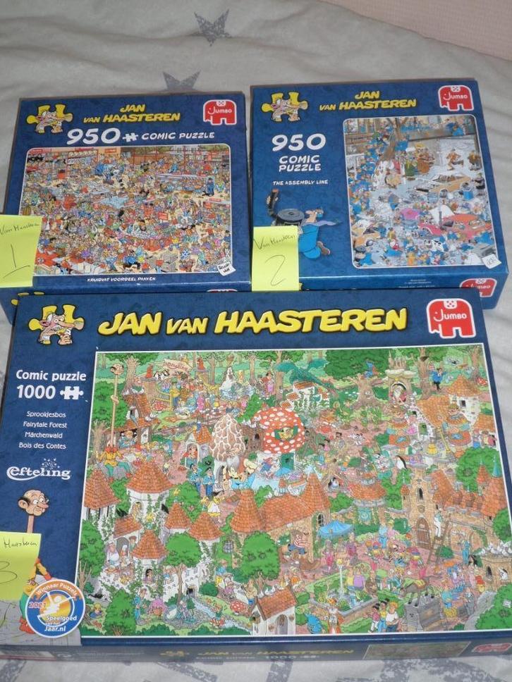 Jan van Haasteren puzzel, Hobby en Vrije tijd, Denksport en Puzzels, Zo goed als nieuw, Legpuzzel, 500 t/m 1500 stukjes, Ophalen of Verzenden