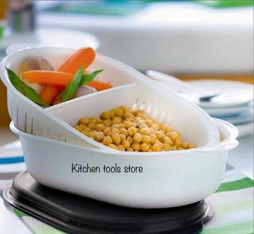 Tupperware XL wonderkom 4L ovaal serveerschaal laatste beschikbaar voor biedingen