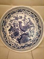 Oud delfs blauw bord, Ophalen of Verzenden