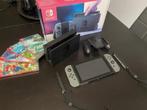 Nintendo Switch, Verzenden, Zo goed als nieuw, Switch Original, Met games