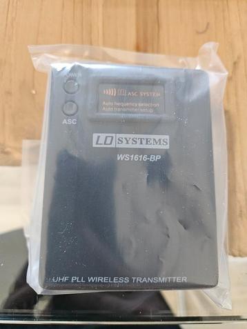 Draadloze beltpack zender  ld systems ws1616-bp ldws1616bpb6 beschikbaar voor biedingen