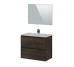 Badmeubelset - Donker Eiken, Ophalen, Nieuw, 50 tot 100 cm, Minder dan 100 cm